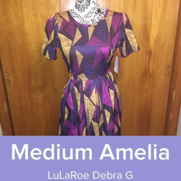 LuLaRoe Dresses & Skirts - LuLaRoe Medium Amelia Dress